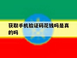 获取手机验证码花钱吗是真的吗