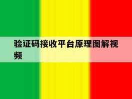 验证码接收平台原理图解视频
