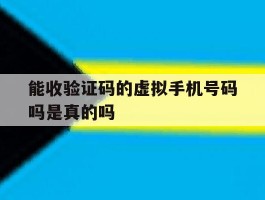 能收验证码的虚拟手机号码吗是真的吗
