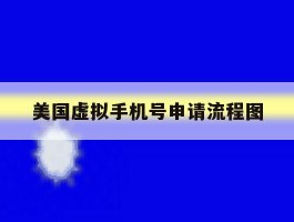 美国虚拟手机号申请流程图