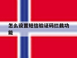怎么设置短信验证码拦截功能